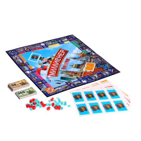 Board game "Millionaire Russia", 2-6 players, 7+-1