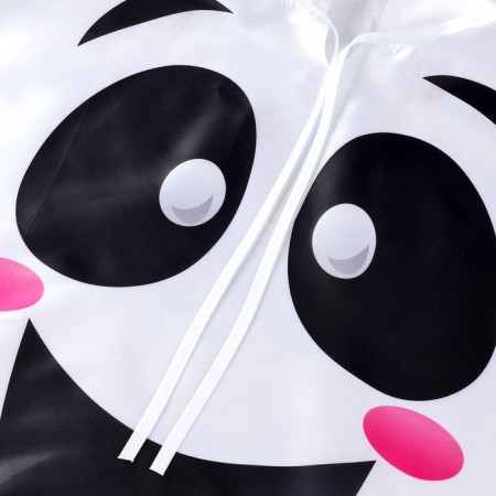 Carnival cape "Fun Ghost", length 60 cm, white color-3