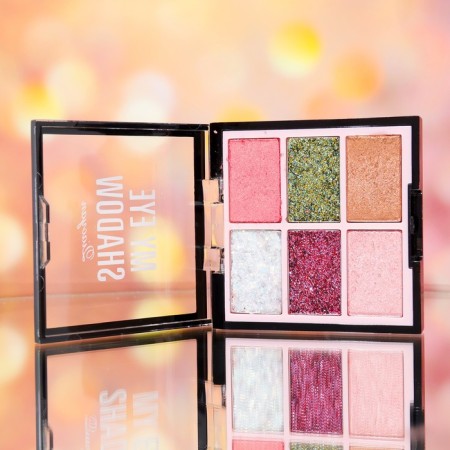 Palette of eyelids, with shimmer, 6 colors-2