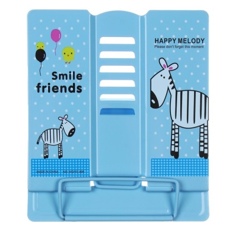 Book stand 15.2 x 15.2 x 12.5cm "Giraffe. Zebra" Metal, mix-3