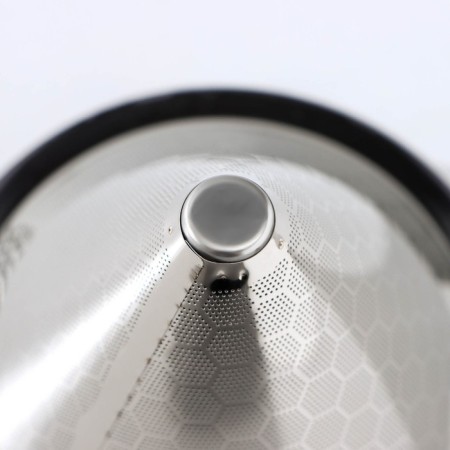 Coffee funnel, 14 × 11.5 × 8 cm, stainless steel-2