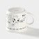 Porcelain share mug "Secret Life", 360 ml, white color