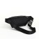 Lightning waist bag, 2 outer pockets, black color