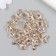 Decor for creativity Metal "Star" gold, crystal 0.6x1.1x1.1 cm
