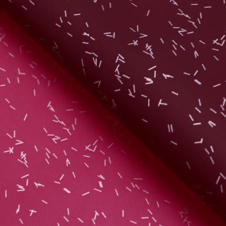 Flower film, "Star Sky", wine, 57x57 ± 1 cm-1