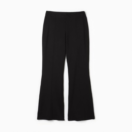 Pants for girls, black color, height 146
