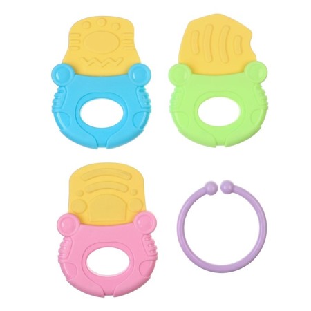 A set of rattles "Gather me", with a teether, 4 pcs.-2
