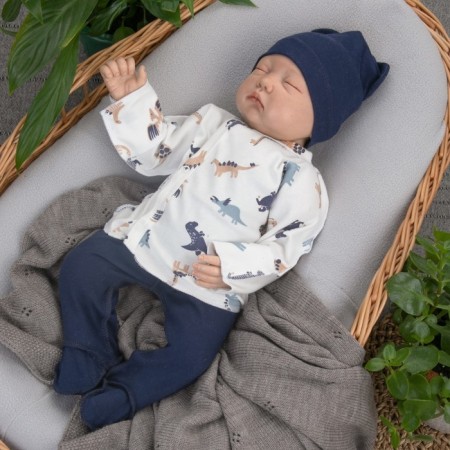 Распашонка детская KinDerLitto «Малыш Хрустик», на кнопках, рост 62-68 см, 2 шт-5