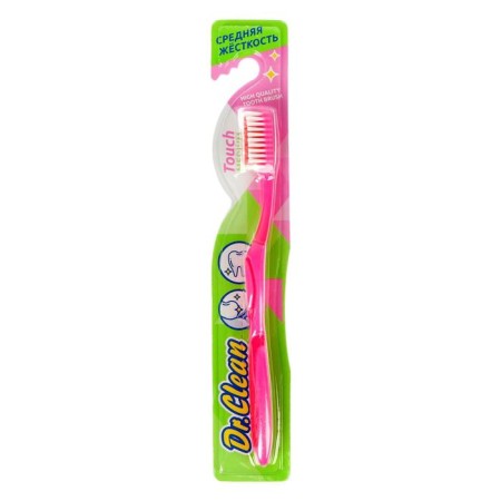 Dr.Clean Touch toothbrush, average stiffness, mix-1