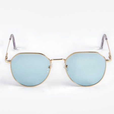 Sunglasses "OneSun", pipe 13 cm, width 13 cm, lens 4.5 x 5 cm, turquoise-1