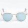 Sunglasses "OneSun", pipe 13 cm, width 13 cm, lens 4.5 x 5 cm, turquoise