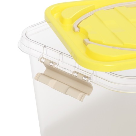 Container for storing things a rectangular "luntik", with a lid, 15 liters-5