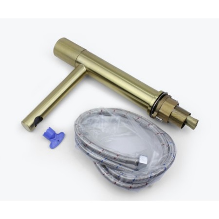 Bronze de Luxe Avantgarde 2010gb shell mixer, pour 150 mm, brass, bronze-5