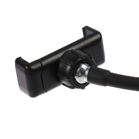 LED ring lamp Luazon SK-001, flexible leg, 5 W, 12 lamps, 10 modes-6