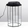 Aquarium "Binogrand" with a lid, 32 liters, 29 x 29 x 45/50 cm, black