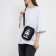 Youth bag with zipper, black color