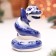Souvenir "Snake", No. 8, Gzhel, 8 cm