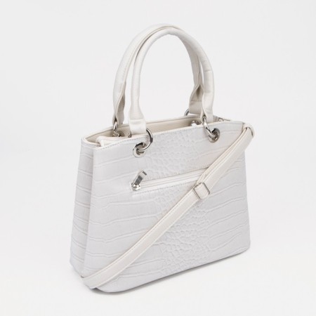 Bag Miss Bag with a zipper, beige color-1