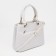 Bag Miss Bag with a zipper, beige color