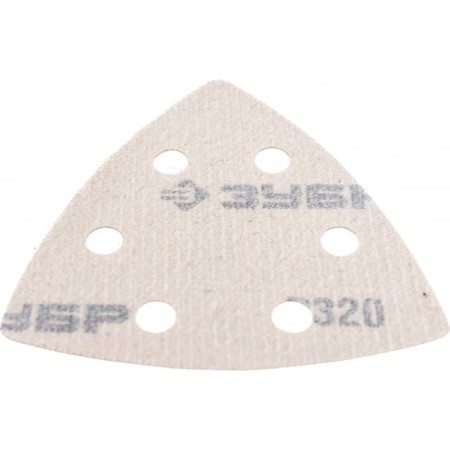 The triangle grinding bison 35583-320, perforated, P320, 93 x 93 x 93 mm, 5 pcs.-3