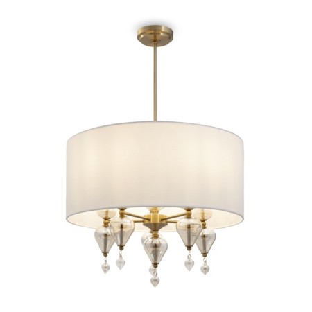 Freya FR5369CL-05BS1 RAise, 600x600x880 mm ceiling lamp, E14, 5x40W, brass color-1