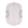 Dogs container for feed, oval, 10 l, mix of flowers