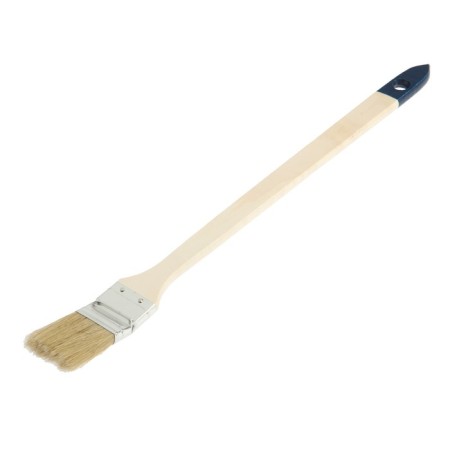 Radiator tundra, natural bristles, wooden handle, 1.5 ", 38 mm