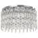 Ceiling chandelier Legacy 8xe14 40W, size 60x60x34 cm, color chromium