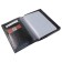 Cover for autoDocations and passports with cards, genuine leather, black color