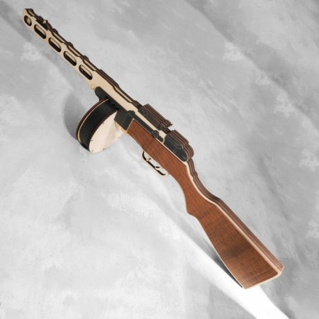 Souvenir wooden "Pistol-machine gun Shpagin PPSh-41"