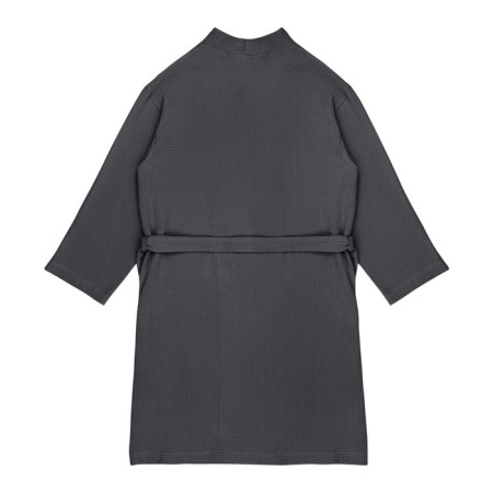 Wafel bathrobe Sofi de Marko "Erin", size m, color anthracite-2