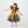 Carnival costume "Bee", do it yourself, corset, ribbons, brooches, accessories