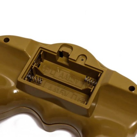 Radio controlled T90, with a battery, light and sound, brown color-5