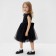 Dress Children's Minaku: Partydress, black color, height 110 cm