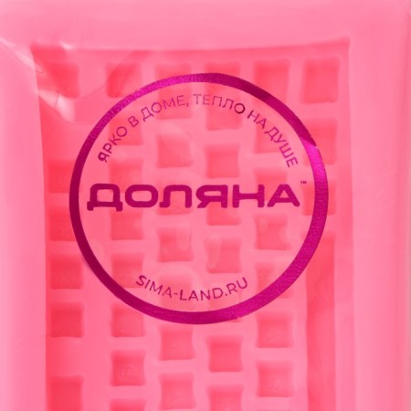 Mold Dolyana "Keyboard", silicone, 14.5 × 4.5 × 1 cm, pink color-5