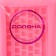 Mold Dolyana "Keyboard", silicone, 14.5 × 4.5 × 1 cm, pink color
