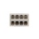 Express Intermitances Rexant QMC 2273-208, 8-wire 0.5-2.5 mm², transparent, blister (6 pcs./Union) 1080