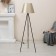 Laut's floor lamp 1x15W E27 Chocolate, Champagne