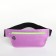Lightning waist bag, reflective elements, lilac color