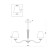 Luer 40W, 5kHE14, 49x71 cm, brass