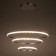 Bayerlux 59914/3 LED 94W 4000K silver 71x71x2-82 cm