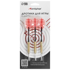 Arrows for Darts Onlytop, 3 pcs., Mix colors