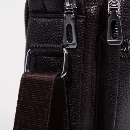 Male bag, brown color-2