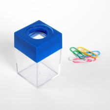 Square crossbreaker with magnet, plastic, transparent, mix