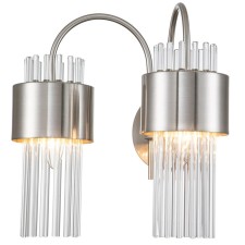 Wall lamp 2x40W E14, size 28x23x34 cm