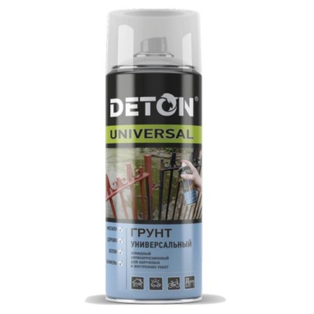 Alkyd soil Deton Universal light gray aerosol 520ml