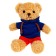 Soft toy "Bear in a blouse", color mix