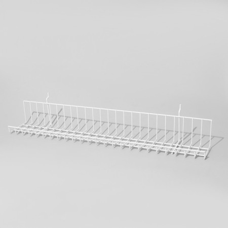 AK shelf without sidewalls -EP, 60 × 11 × 11 cm, white color-1