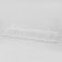 AK shelf without sidewalls -EP, 60 × 11 × 11 cm, white color