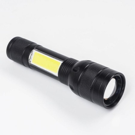 Manual battery “Master K”, 10 W, 1200 mAh, P50, COB, 3 modes, 14.5 x 3.5 cm